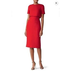 Jason Wu Red Midi Dress